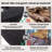 Round Propane Fire Pit Table With 30,000 Btu Heat, Modern Outdoor Fire Bowl With Lava Rocks & Rain Cover&propane Tank Cov