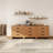 Farmhouse 3 Drawer Dresser Set Of 3, Large 9 Drawer Dresser For Bedroom, Wooden Chest Of Drawers Closet Storage Organizer For Bedroom, Hallway, Living Room, Living Room, Hallway, Beige-114308912