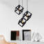 Averie 3 - Light Black Pendant