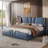 Leather Upholstered Bed Frame-996053145-996053147