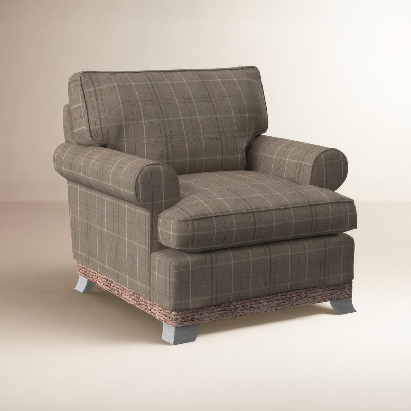 Fairwind Armchair Chair with Ottoman, Basic Beige, 0317-85