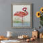 Flamant rose I - Peinture sur toile encadrée-158386454-158386448