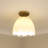 Shell Semi-Flush Mount