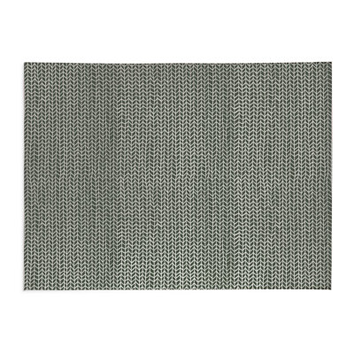 Chevron Feather Office Mat