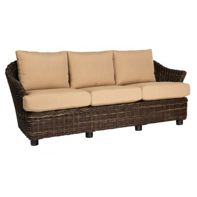 Sonoma 79'' High-Density Polyethylene (HDPE) Wicker Outdoor Patio Sofa