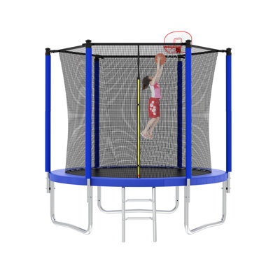 Creationstry 8' x 8' Round Backyard Trampoline