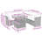Vidaxl Garden Sofa Set Black