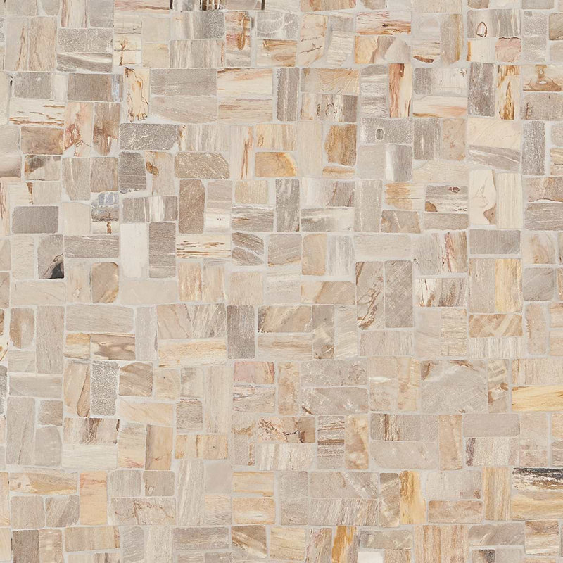 Fossil New Antique Petrified Stone Mosaic