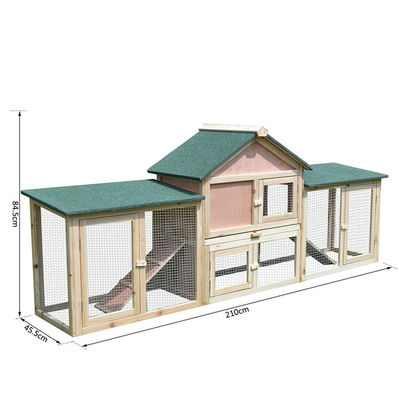 Dorian Weather Resistant Rabbit Hutch