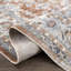 Tapis orange / gris clair / bleu Traditional Design Performance-71043481