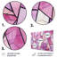Abstract Purple Geometric Gems II - Abstract Tile Metal Wall Art MT137433-874003805