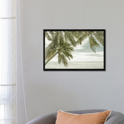 Florida Oceanview | Vintage 1 Piece Wall Art on Canvas