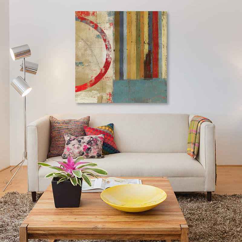 « to the left », impression sur toile, H 48 po x l 48 po x P 1,5 po