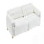 Canapé en tissu avec éponge haute densité Clintin Cloud-112660527