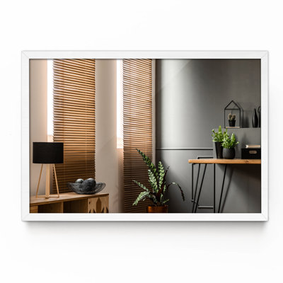 Gullu Glass Flat Wall Mirror