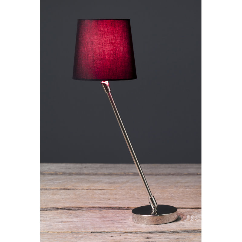 Balee Metal Table Lamp, Fuchsia