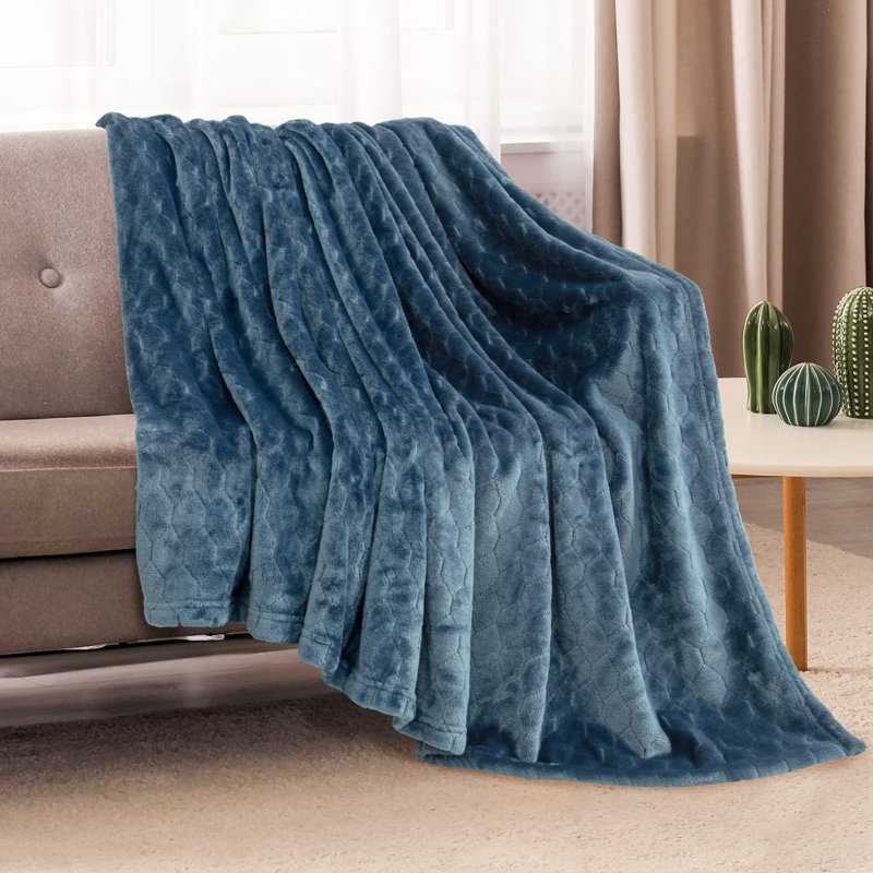 Throw Blanket, Navy