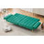 2 Seater Velvet Sofa Bed-1723721102-1723721106