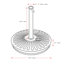 Parasol de marché 117 '' Tilt Market-446630925