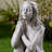 Thinking Lady Sculpture Resin Garden Statue