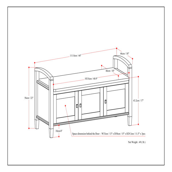 Dimensions du produit