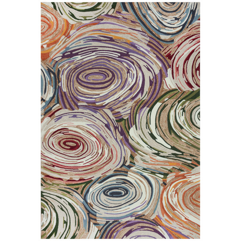 Tapis intérieur / extérieur Olutosin Memphis, Rectangle 1 pi 8 po x 2 pi 6 po