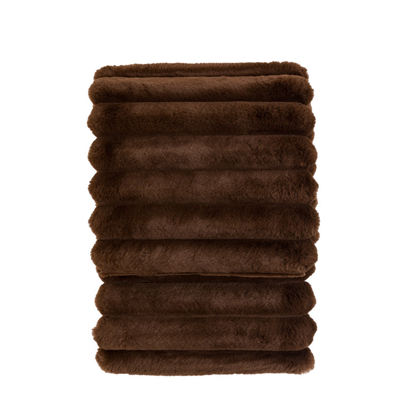 Throw Blanket, Brown