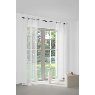 Andrais Semi Sheer Single Curtain Panel