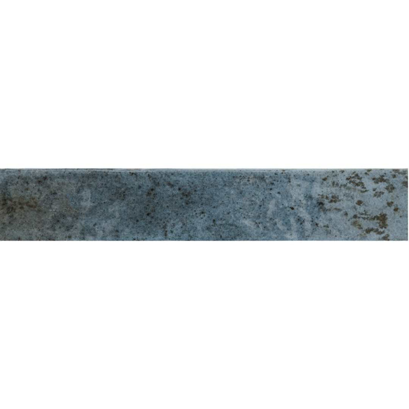 Ibiza 2" x 10" Ceramic Brick Look Subway Wall & Floor Tile, Blue