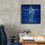  «Jesus Blueprint 2» par Rich Monet, art mural sur toile, 26 po x 26 po
