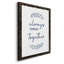 «Always Together», art textuel sur toile-61336347-61336349