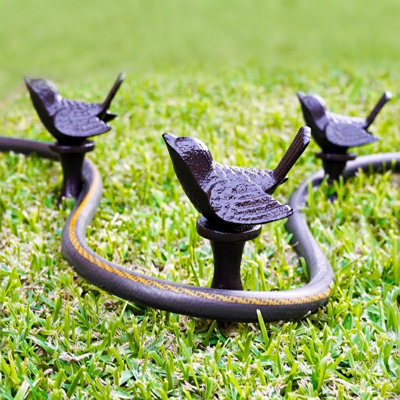 Support pour tuyau à oiseaux en aluminium coulé Whimsical