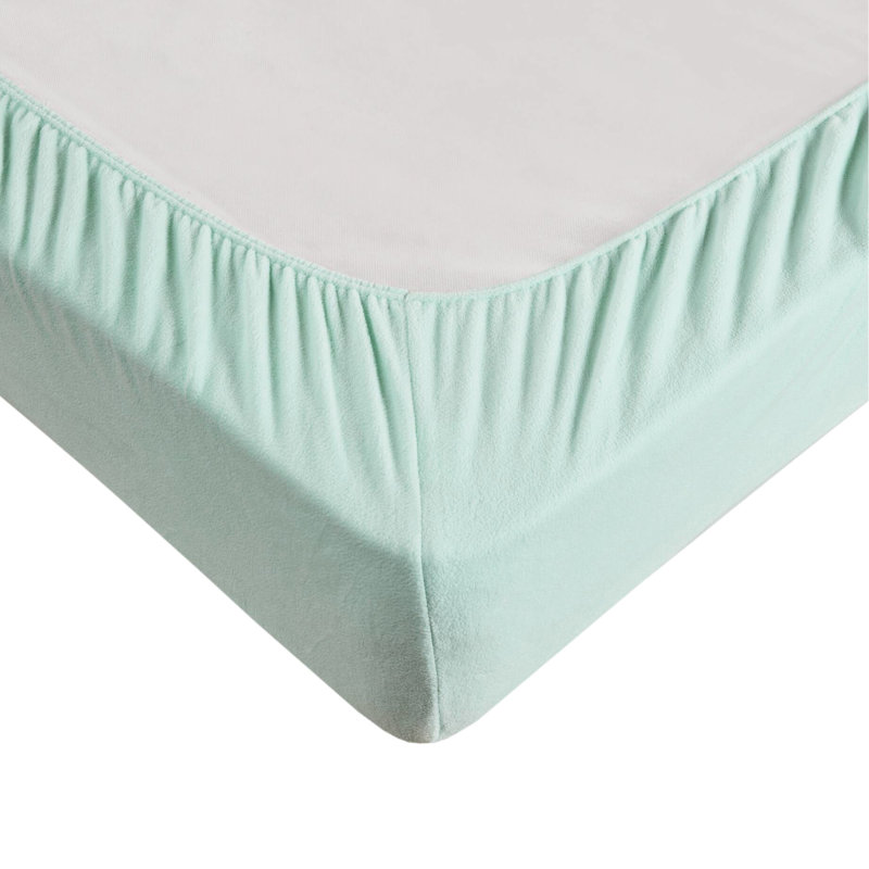 4 draps, 100% molleton, douillet, ultra doux, boulochage, lavable à la machine, livré avec des draps-housses plats et 2 taies d'oreiller pour un lit relaxant