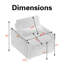 Fauteuil convertible convertible 3-en-1-1184809162