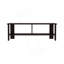 Meuble télé Mid-Century moderne, 2 tablettes-131636636