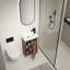 Meuble-lavabo autoportant de 18 po avec lavabo simple, portes à fermeture douce et convenant aux petites salles de bain-LPB03118BRE
