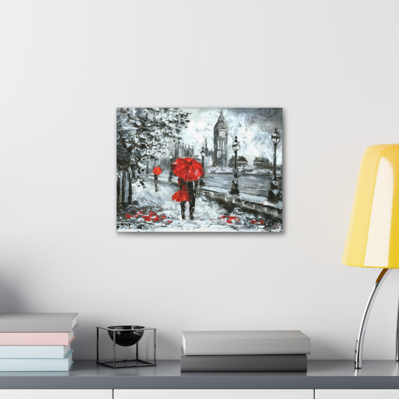 Wall Art on Canvas, 12cm H x 16cm W
