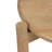 Coastal Natural 20"H Side Accent Table with Mango Wood and Rattan - 15" x 15" x 20"