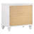 Barzini 2-Drawer Nightstand White