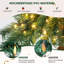 4.92' H Lighted Artificial Fir Christmas Tree