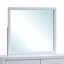 Miroir Glasgow, blanc