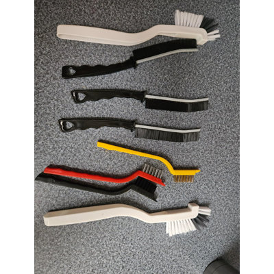 8 Pcs 3 Kinds Hard Bristle Crevice Cleaning Brush