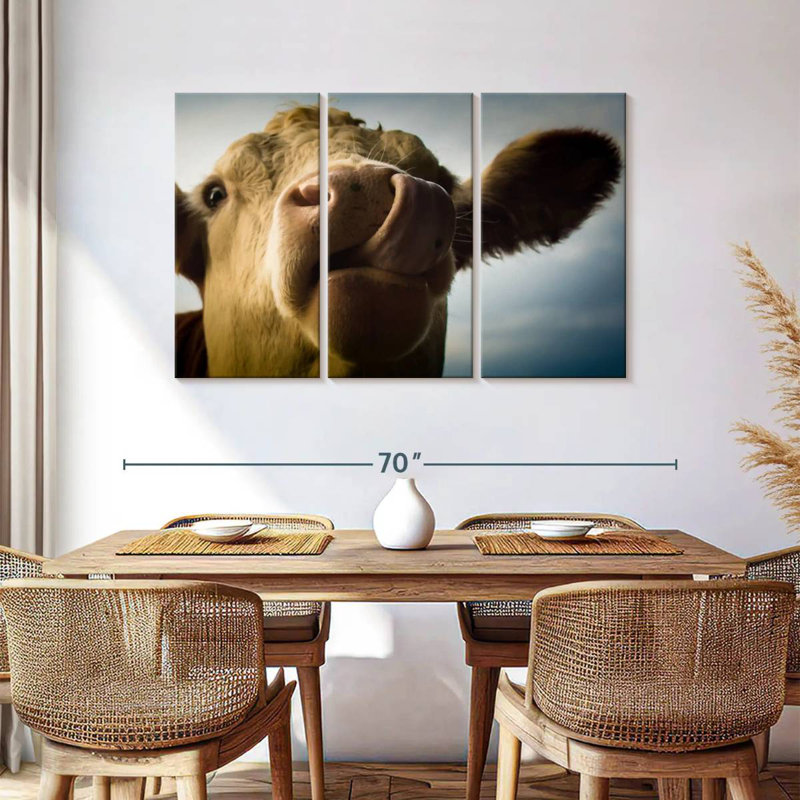 Brampt Silly Cow, 36" H x 57" W