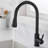 KISRAIS Pull Down Kitchen Faucet-93175293