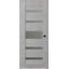 Porte battante intérieure simple en bois manufacturé et en verre givré Avon 07-05-114621225-114621214-114621236