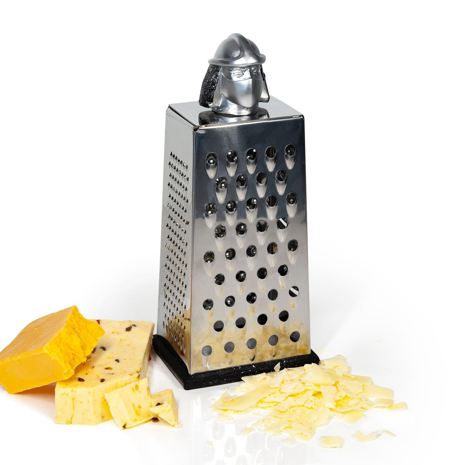 Stainless Steel Cheese Grater Wooden Shredder Cheese Grater Case