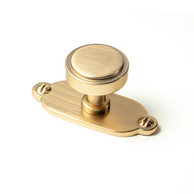 1.2'' Diameter Circle Knob With Backplate（G013） Multipack