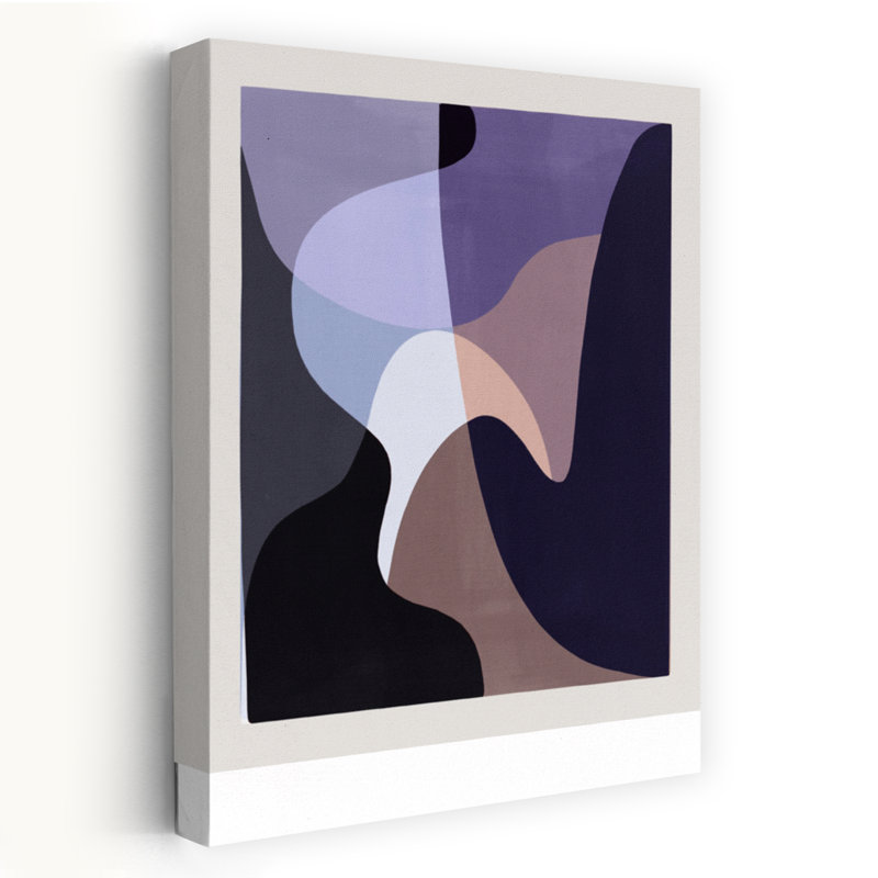 Art contemporain abstrait géométrique, H 48 po x l 32 po