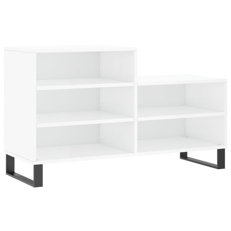 Blanchett 10 Pair Shoe Storage Bench, White