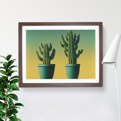Endearing Cactus - Single Picture Frame Print